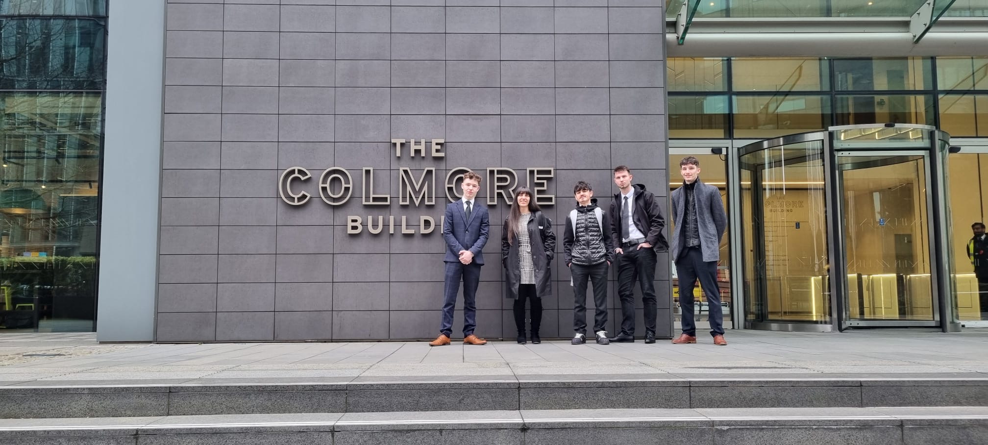 Students at Birmingham Offices